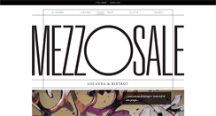 Desktop Screenshot of locandamezzosale.it